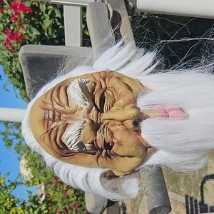 Father Time / Wise Old Man Halloween Costume Mask
